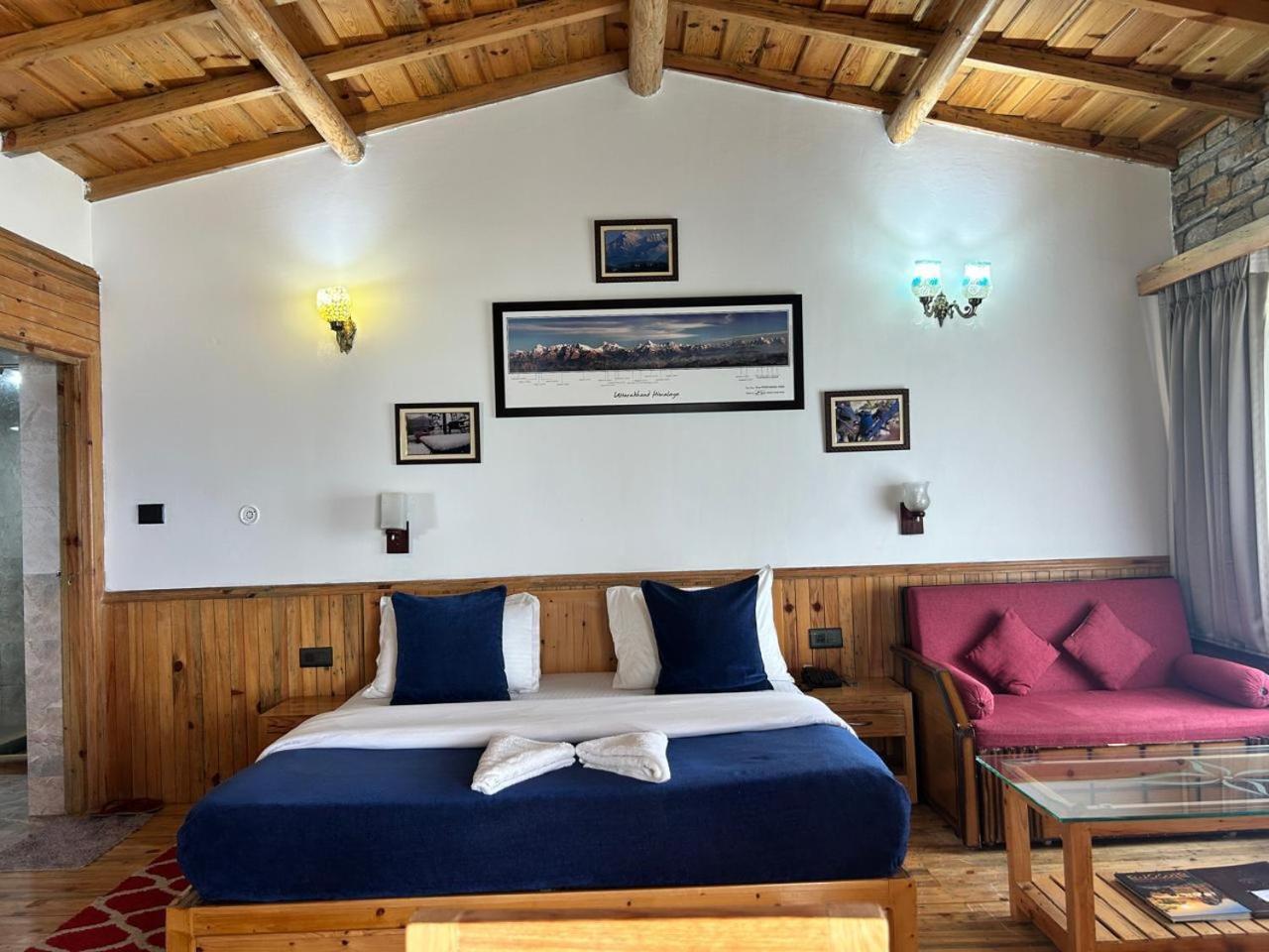 Kasar Himalaya Holiday Resort, Binsar Rd Almora Exterior foto